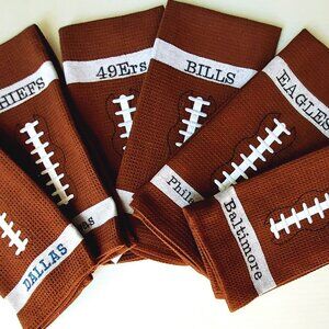Football Tea Kitchen decoration Towels, Dallas Cowboys, 49ERS, Chiefs....